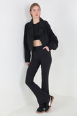 Cropped Trench Jacket